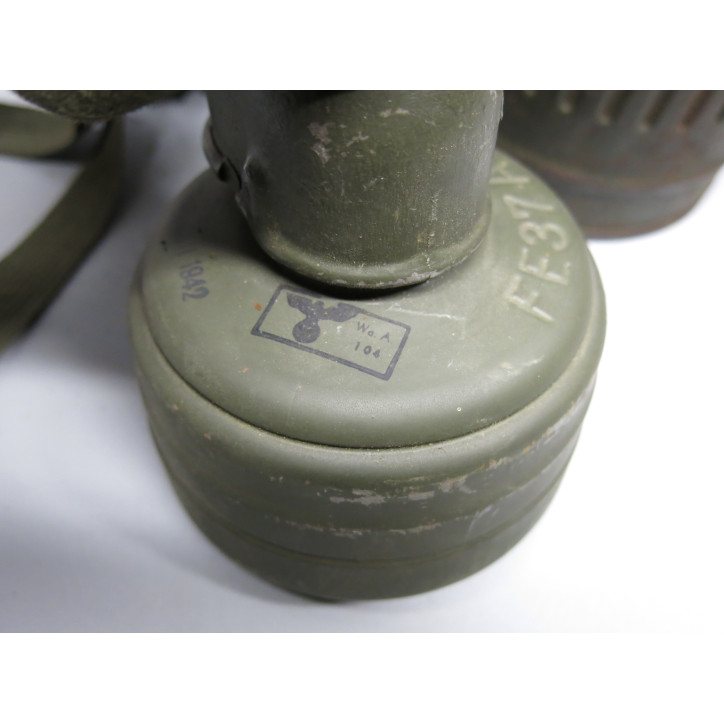 Masque a gaz WH originale  avec sa boite ref bo 550