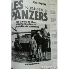 Album Les Panzers Normandie 44 d'Eric Lefevre