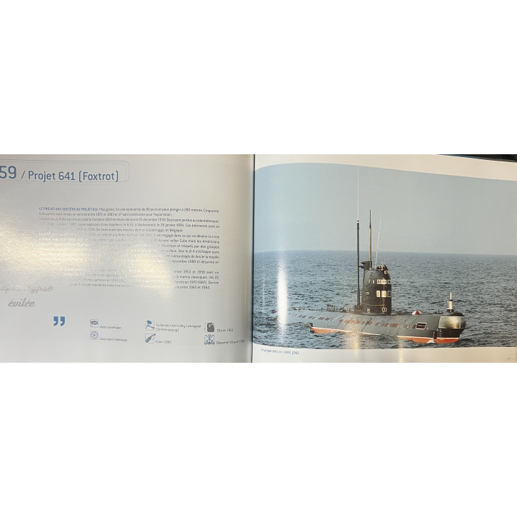 Livre Les sous-marins de la guerre froide en images