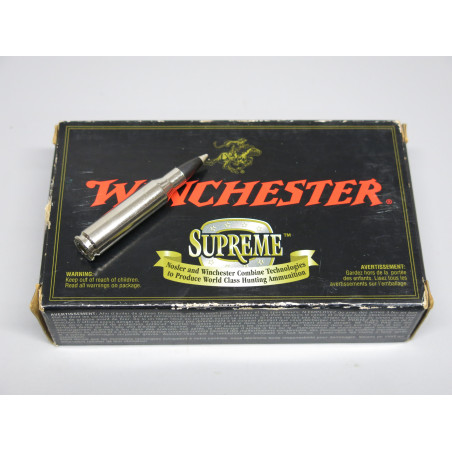 Boite de 20 cartouches calibre 7-08 Winchester 140gr Ballistic silvertip