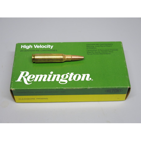 Boite de 20 cartouches calibre 7-08 Remington 140gr soft point