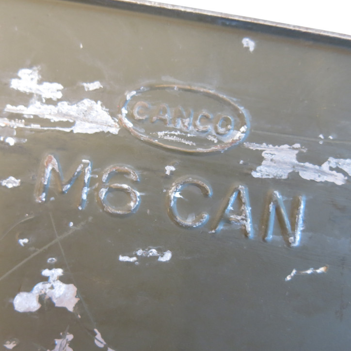 Caisson 800 cartouches USM1 1944 provenance Normandie ref ca780