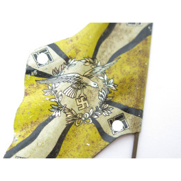 Petit drapeau métal Luftwaffe Ref 125