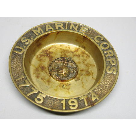Cendrier en bronze   US Marines Vietnam 1775 -1974 ref 388