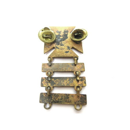 Badge qualification Sharpshooter bronze US Army ref 180 bo 4