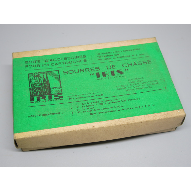 Belle boite pleine bourres chasse IRIS 