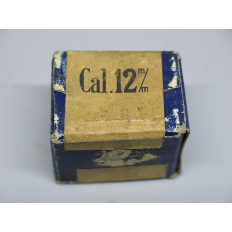 Petite boite  pleine cartons glacés SFM cal 12 mm