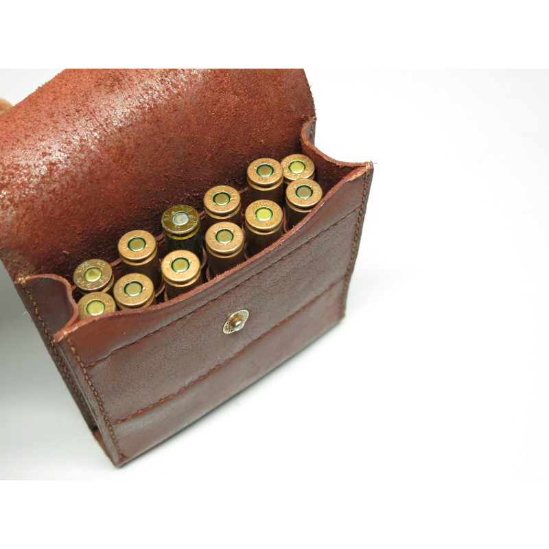 Porte munitions en cuir de ceinturon ref 236