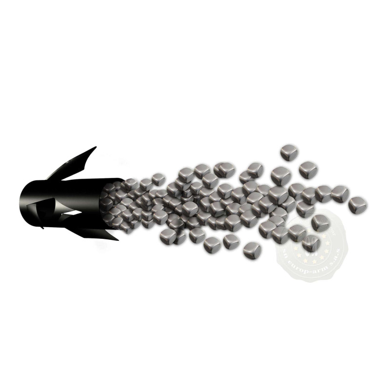 Boite de 25 cartouches billes acier 12/60 Winchester Blind side 2 3/4  inches 