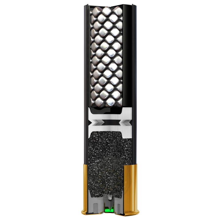 Boite de 25 cartouches billes acier 12/60 Winchester Blind side 2 3/4  inches 