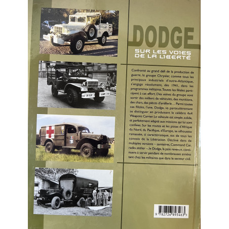 Livre Dodge sur les voies de la Liberté de Jean-Michel Boniface