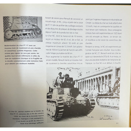 Livre Engins blindés Français : cent ans d'histoire de Stéphane Ferrard