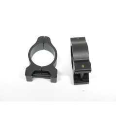 Collier de lunette alu noir diametre 25.4 mm rail 1 pouce ref 22