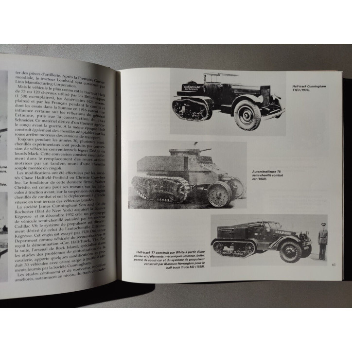 Livre Scout-Cars & Half-Tracks de J.-M Boniface et J.-G Jeudy
