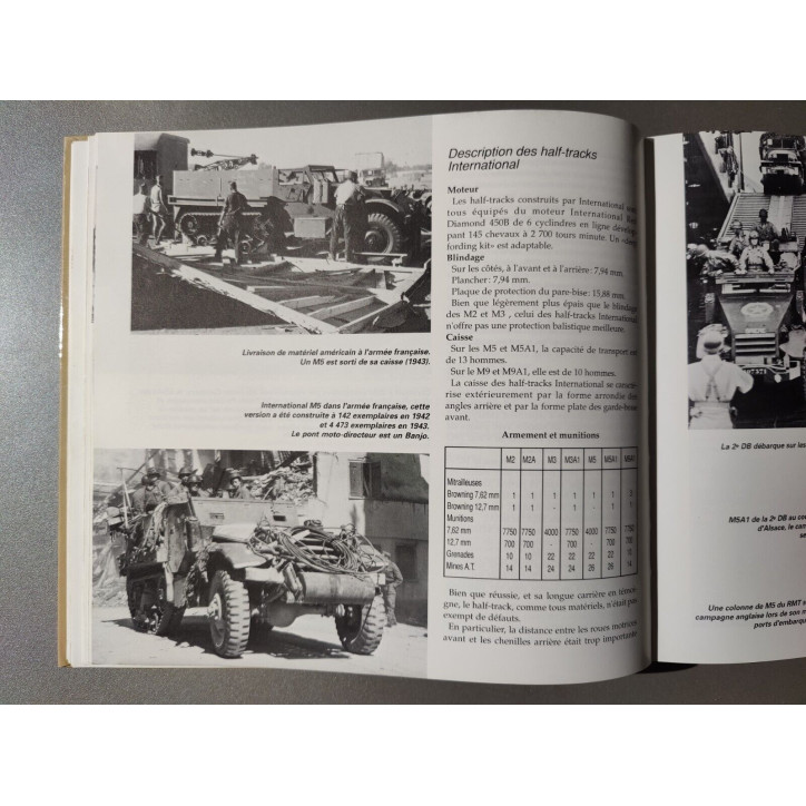 Livre Scout-Cars & Half-Tracks de J.-M Boniface et J.-G Jeudy
