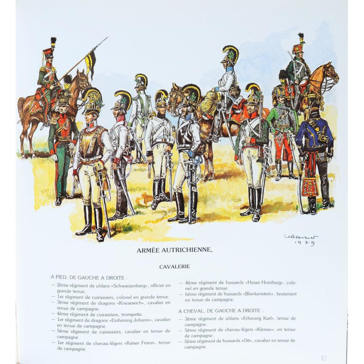 Album Napoléon et l'Autriche La campagne de 1809 de J. Tranie et J.C. Carmigniani