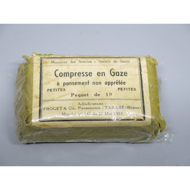 Compresse en gaz armée Francaise 
