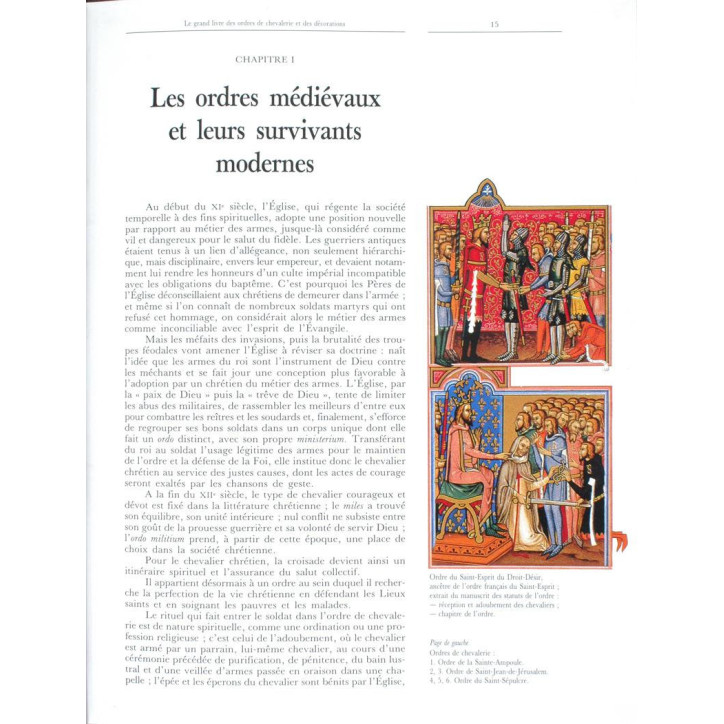 Le grand livre des Ordres de Chevalerie et des décorations de André Damien