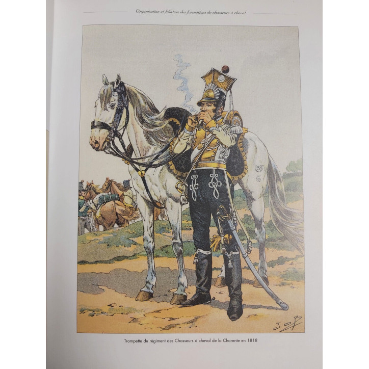 Encyclopédie des Insignes de l'armée blindée Cavalerie : Tome II Les chasseurs à cheval