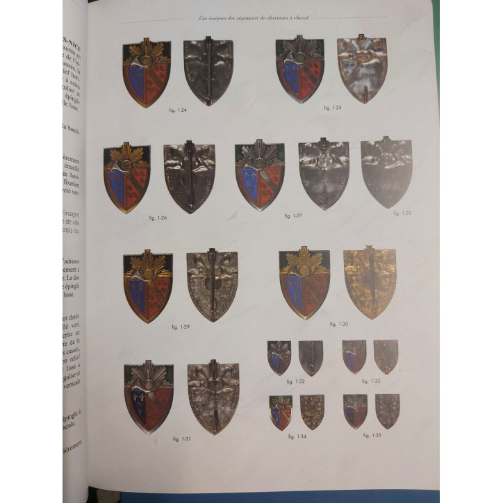 Encyclopédie des Insignes de l'armée blindée Cavalerie : Tome II Les chasseurs à cheval