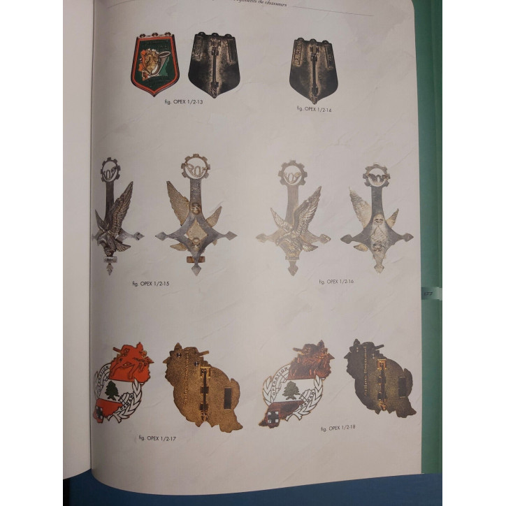 Encyclopédie des Insignes de l'armée blindée Cavalerie : Tome II Les chasseurs à cheval