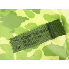 Nuquiere originale pour casque US Vietnam datée 1967