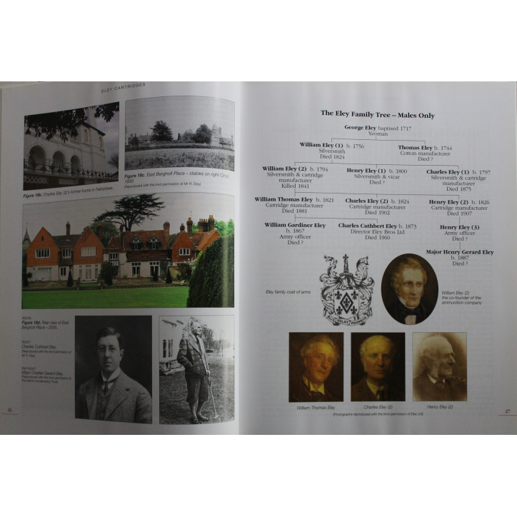 Livre Eley Cartridges, A History Of The Silversmiths And Ammunition Manufacturers