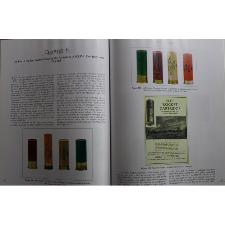 Livre Eley Cartridges, A History Of The Silversmiths And Ammunition Manufacturers