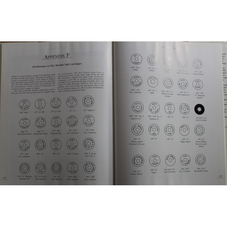 Livre Eley Cartridges, A History Of The Silversmiths And Ammunition Manufacturers