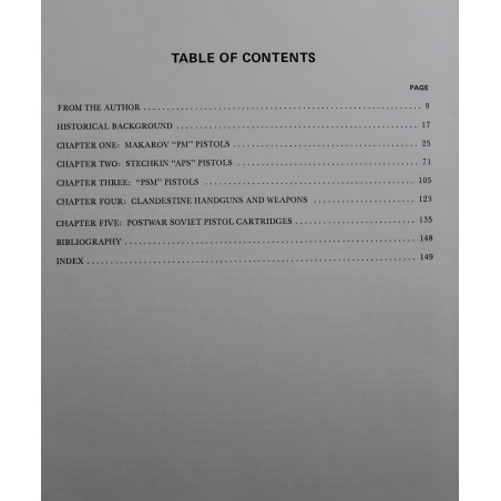 Livre The History and development of Imperial and soviet Russian military small arms and Ammunition 1700 - 1986