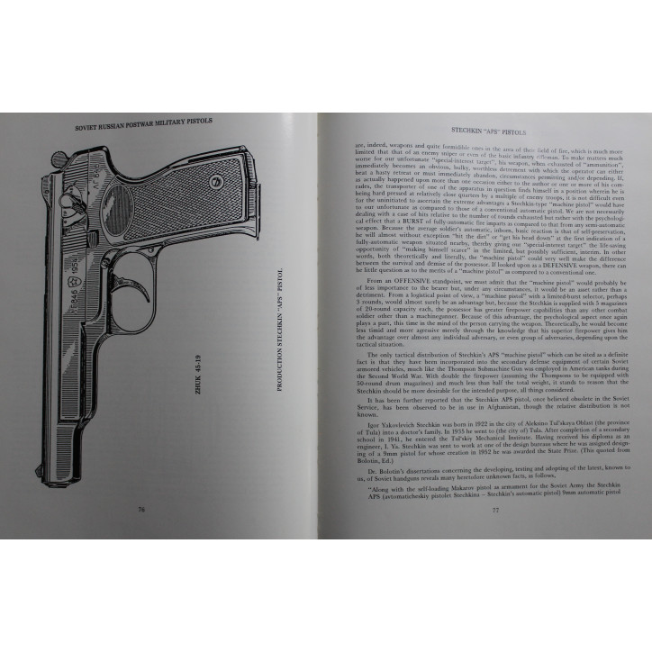 Livre The History and development of Imperial and soviet Russian military small arms and Ammunition 1700 - 1986