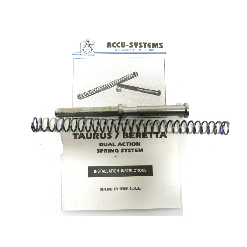 Ressort avec tige accu systems Pour Taurus ou Beretta  ref 88 
