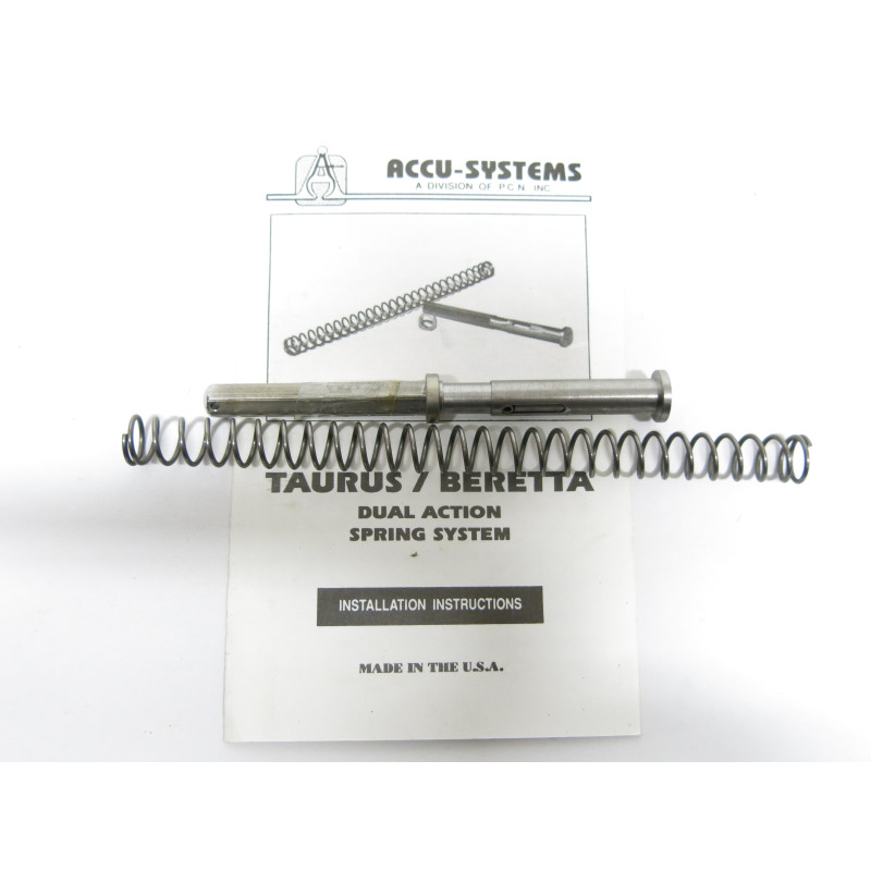 Ressort avec tige accu systems Pour Taurus ou Beretta  ref 88 