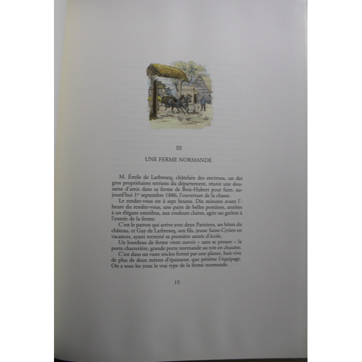 Livre Une ouverture de chasse en Normandie de Fusillot