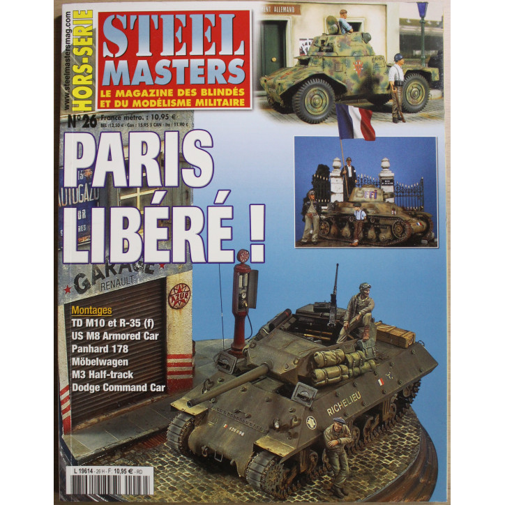 Magazine Steel Masters Hors Serie No 26 Paris Libéré