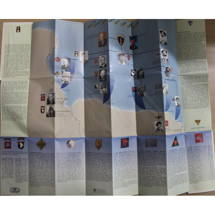 Carte D-Day Landing Beaches