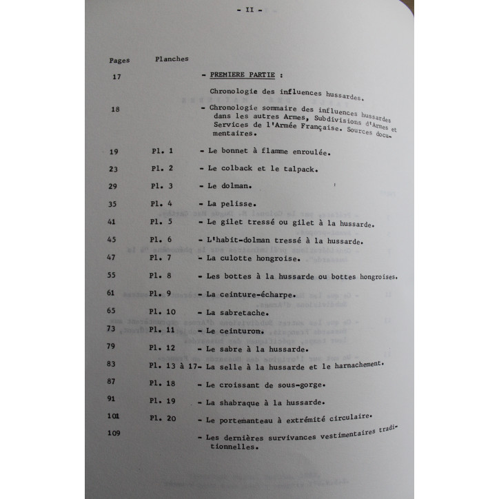 Livre A la hussarde dans l'armée française 1743 - 1915 de Marcel Boulin