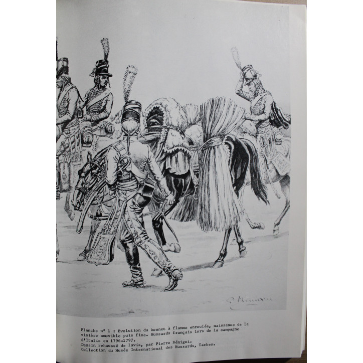 Livre A la hussarde dans l'armée française 1743 - 1915 de Marcel Boulin