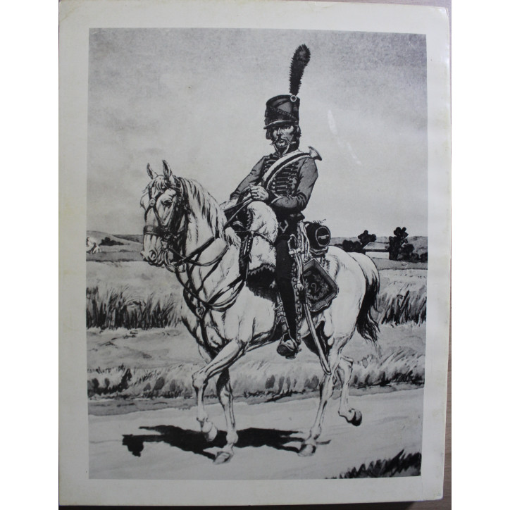 Livre A la hussarde dans l'armée française 1743 - 1915 de Marcel Boulin
