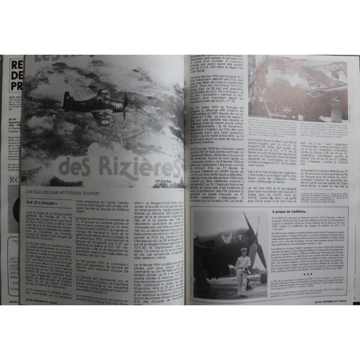 Livre Avions de combat - reliure de la revue Air fan - année 1979