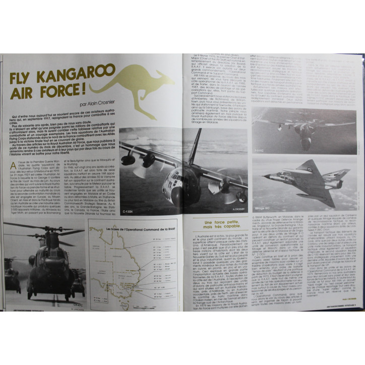 Livre Avions de combat - reliure de la revue Air fan - année 1979