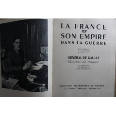 Livre Les compagnons de la Grandeur - Oeuvre commune dédiée au Gen De Gaulle