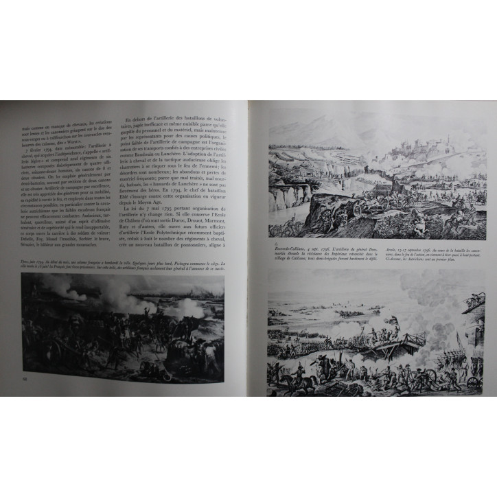 Livre Histoire illustrée de l'Artillerie par J. Jobé, H. Lachouque,Ph.-E. Cleator et D. Reichel