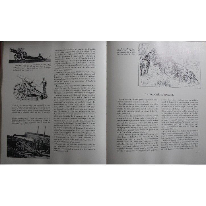 Livre Histoire illustrée de l'Artillerie par J. Jobé, H. Lachouque,Ph.-E. Cleator et D. Reichel