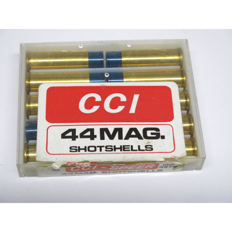Boite de 10 cartouches 44 mag Shotshells  CCI  categorie B 