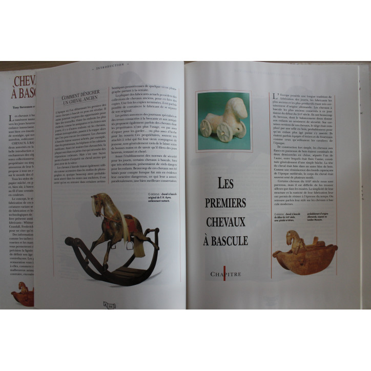 Livre Chevaux à bascule de Tony Stevenson & Eva Marsden