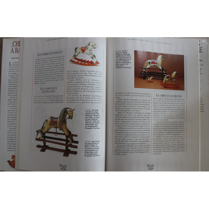 Livre Chevaux à bascule de Tony Stevenson & Eva Marsden