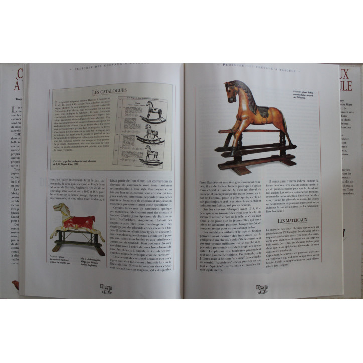 Livre Chevaux à bascule de Tony Stevenson & Eva Marsden