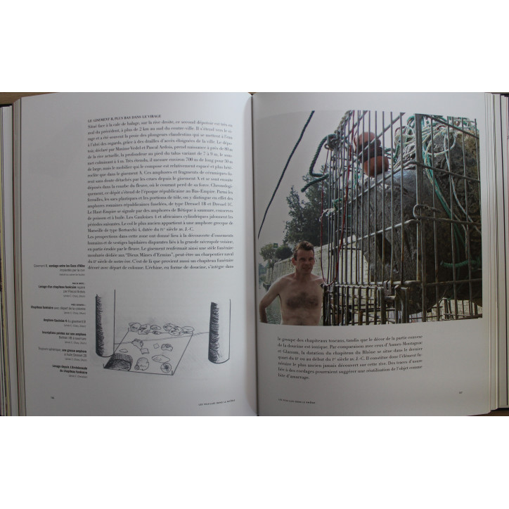 Livre Secrets du Rhône - les secrets archéologiques du fleuve à Arles