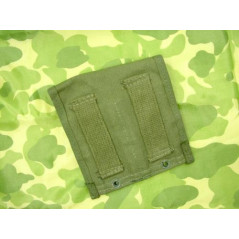 Porte chargeur toile  original carabine USM1 daté 1958 pour 2 chargeurs 15 coups